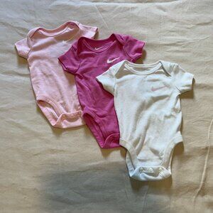 Nike Pink Onesies